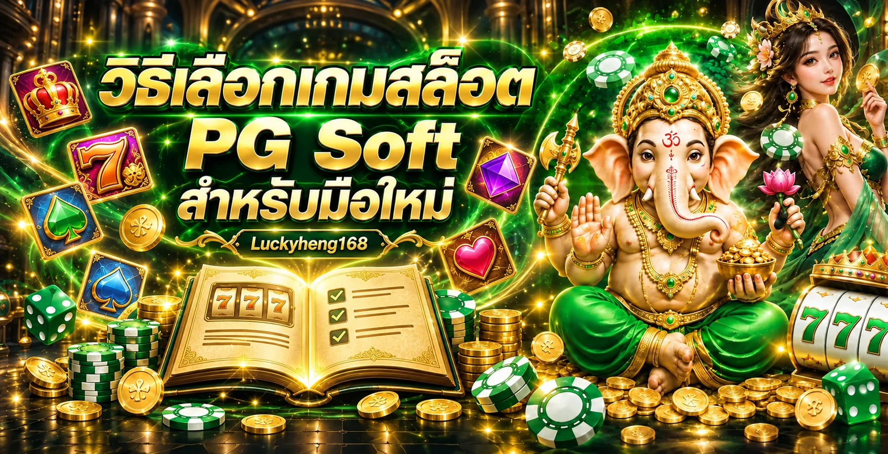 Luckyheng168 วิธีเลือกเกมสล็อต PG Soft สำหรับมือใหม่